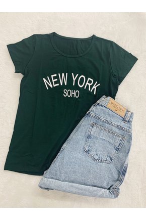 T-Shirt Verde New York