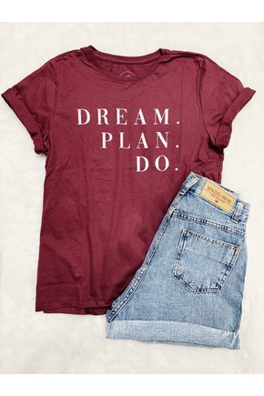 T-Shirt Bordô Dream