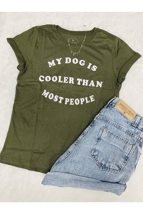 T-Shirt Verde My Dog