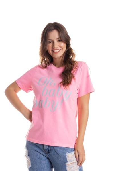 T-Shirt Rosa Oh Baby