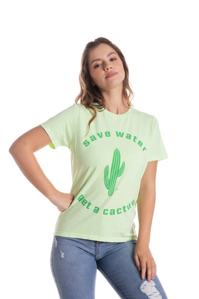 T-Shirt Verde Cactus