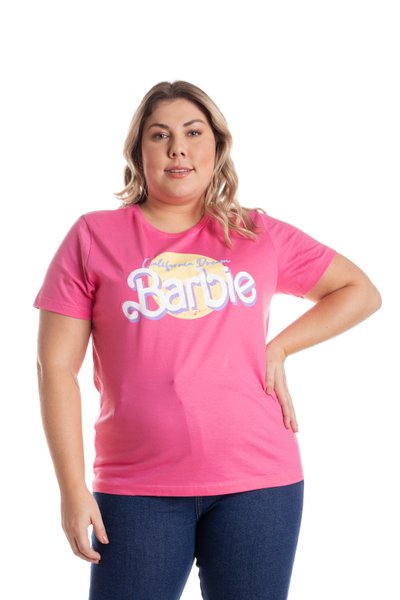 T-Shirt Rosa Neon California Dream Barbie