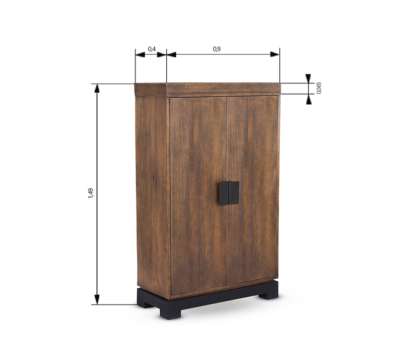 Union rustic tellier shoe storage online cabinet