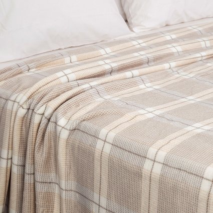 Cobertor de Microfibra King com Toque de Seda Vintage Barth