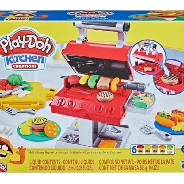 Brinquedo Massinha O Jogo Dos Dinossauros Playdoh Hasbro