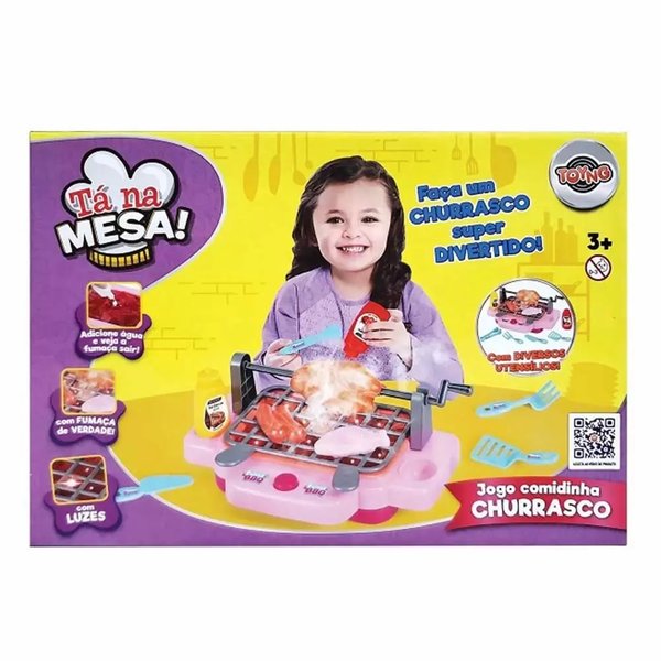 Barbie e a Partir Definir a Partir de Jogo com Churrasco