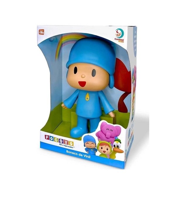 Boneco Vinil Pocoyo 26cm- Cardoso