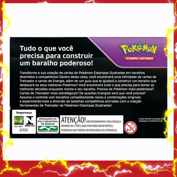 Box 122 Cartas Ferramentas De Treinador Pokémon Tcg - Copag