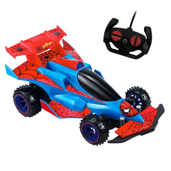 Carro com controle remoto do homem aranha / spider man / carrinho de  brinquedo vermelho