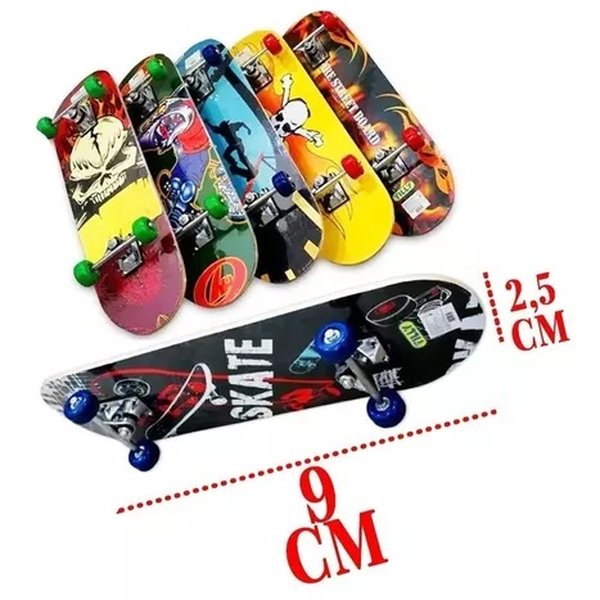 Conjuto 5 Skates de Dedo - Belinda Toys