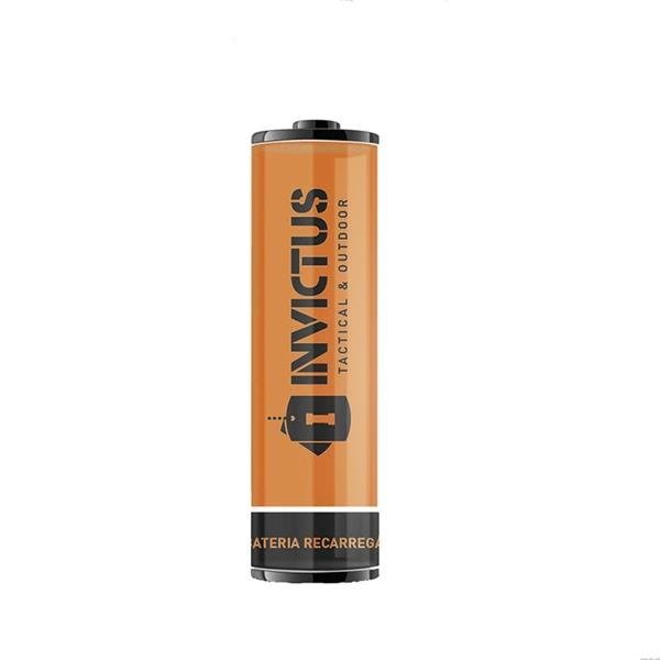 Bateria Recarregável 18650 Kit com 2 Unidades Invictus Bateria Recarregável 18650 Kit com 2 Unidades Invictus