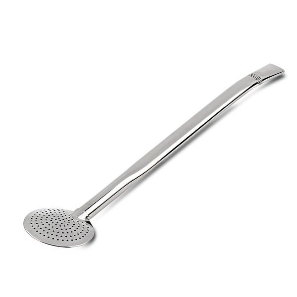 Bomba de Inox 24cm Rosqueável Achatada Lisa 4 Frisos Bomba de Inox 24cm Rosqueável Achatada Lisa 4 Frisos