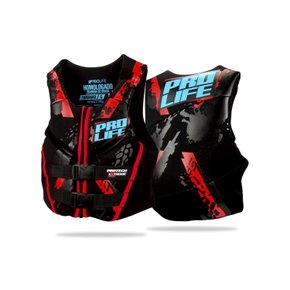 04 colete protech extreme prolife vermelho