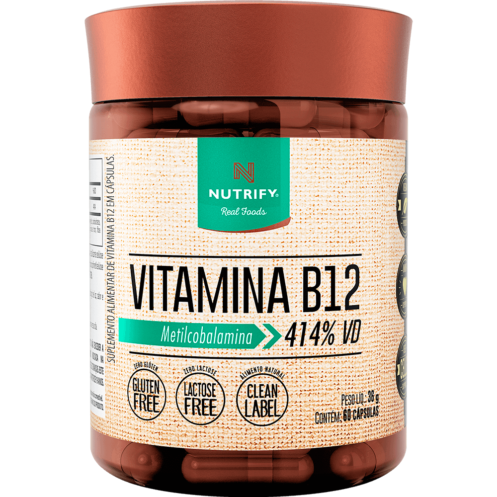 Vitamina B12 Nutrify 60Caps