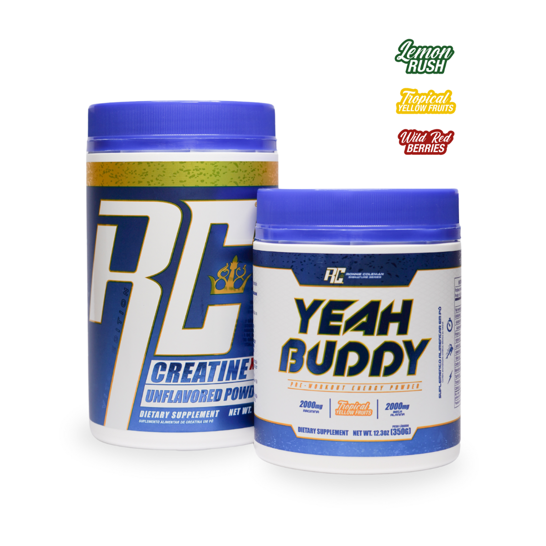 CREATINA 525g 100% Pura + YEAH BUDDY 350g