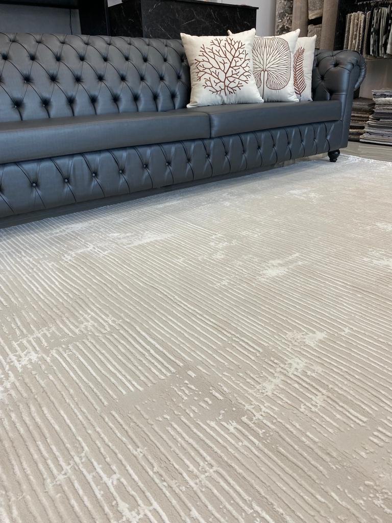 Tapete Turco Spazio 320 Off White Zini