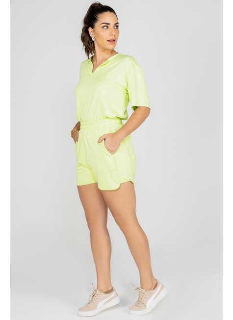 102200 shorts feminino casual nuances verde limao taquion 002