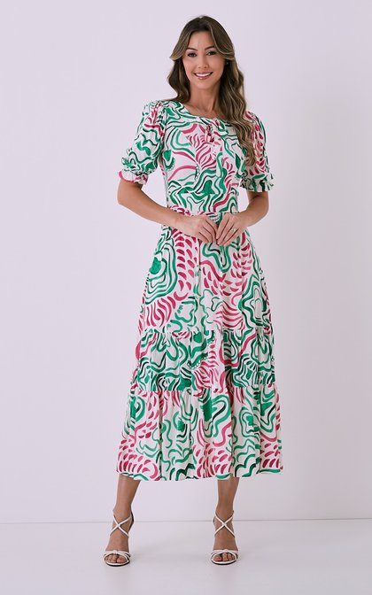 SHEIN Button Front Sweetheart Neck Floral Print Dress  Vestidos estilosos,  Vestidos longos estampados, Vestidos bonitos