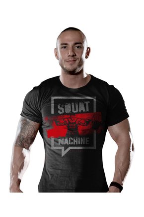 Camiseta Academia Squat Machine