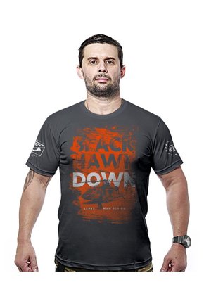 Camiseta Black Hawk Down Hurricane Line