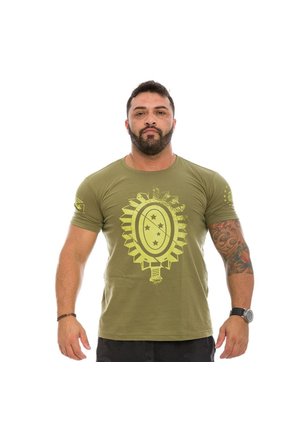 Camiseta Masculina Militar Exército Brasileiro