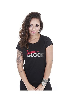 Camiseta Militar Baby Look Feminina Team Glock