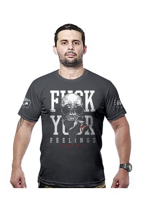 Camiseta Militar Fuck Your Feelings Hurricane Line