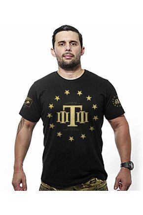 Camiseta Militar Gold Concept Line Team Six Tactical Hurricane