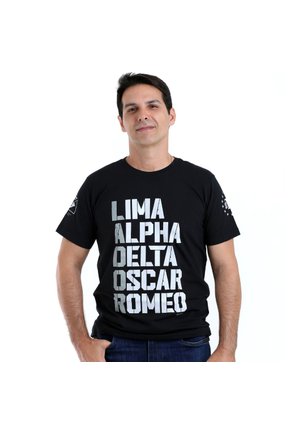 Camiseta militar Lador Lima Alpha Delta Oscar Romeo Team Six