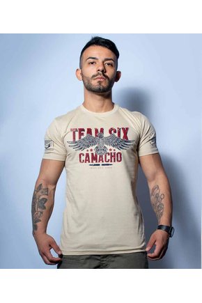 Camiseta Militar Squad Team Six Camacho Artesão Eagle Team Six Collection