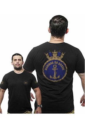 Camiseta Militar Wide Back Marinha Brasileira