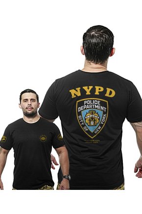 Camiseta Militar Wide Back NYPD Police Department