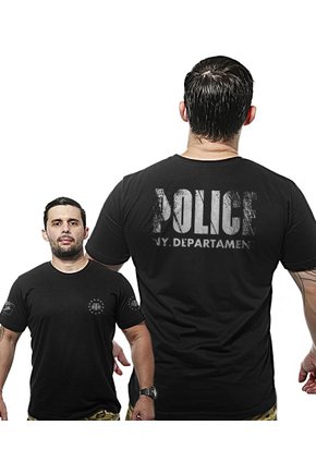 Camiseta Militar Wide Back Police