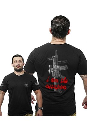 Camiseta Militar Wide Back This is The Tool