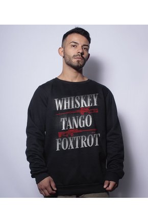 Casaco Básico de Moletom Instrutor Fritz Whiskey Tango Foxtrot