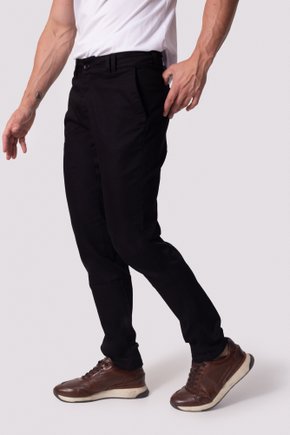 TED LAPIDUS - Calça masculina francesa, de corte contemporâneo, em jeans,  no