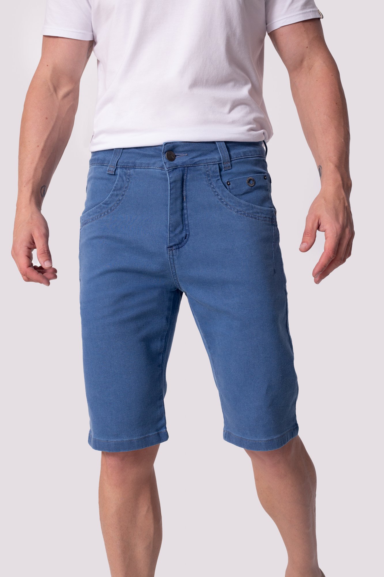 Bermuda masculina jeans sales claro