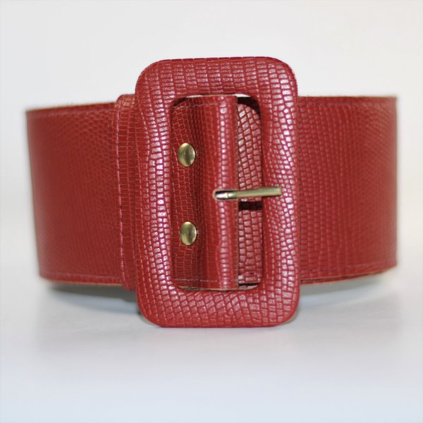 Moda Folha Cintura Elástica Cinto Elástico Duplo Metal Fivela Cintura  Vermelho Vermelho Branco Marrom Para Mulheres Meninas Cintos De $114,69