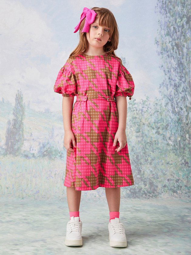 Vestido pied poule - Dixie