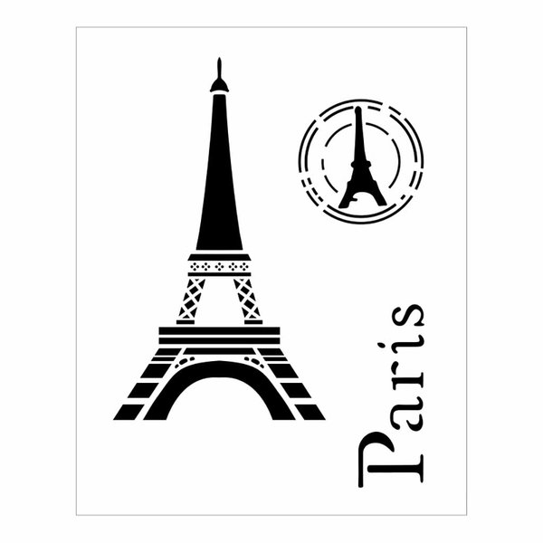Torre Eiffel, silhueta da torre eiffel, texto, fotografia, adesivo