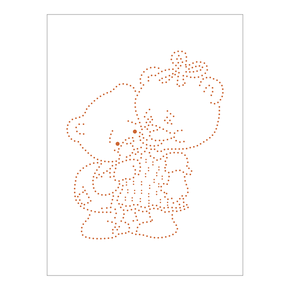 Stencil Hello Kitty - 15x20 - Ref A3041