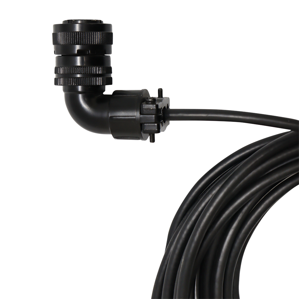Cabo Encoder para Servo Motor Jamo 10M com Conector de 90°