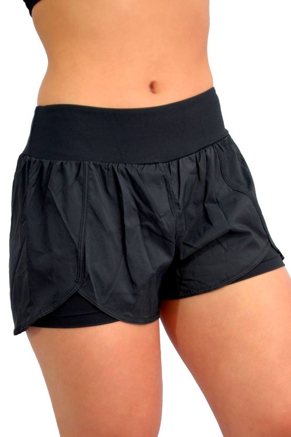 b21s5l shorts sobreposto soave top model preto l