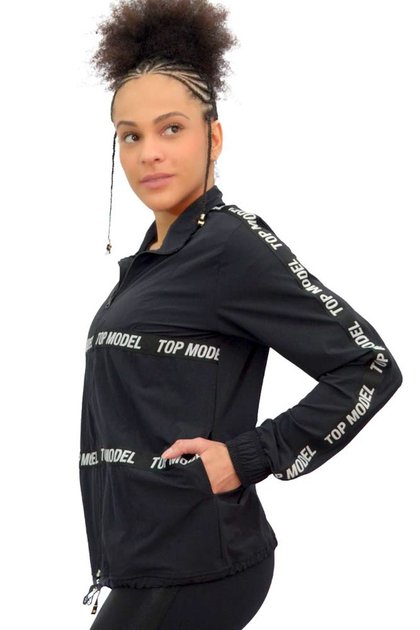 m99s7l jaqueta corta vento brand sofia top model preto l