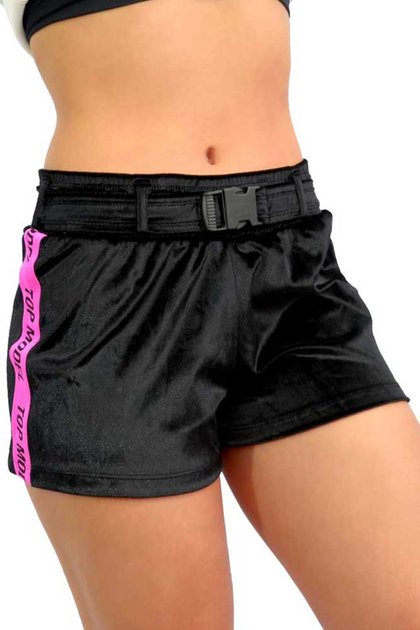 l91v5c shorts veludo street wear preto e rosa fluor top model 6757 1 20200716100418