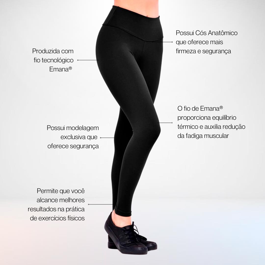 Calça legging sales fio emana