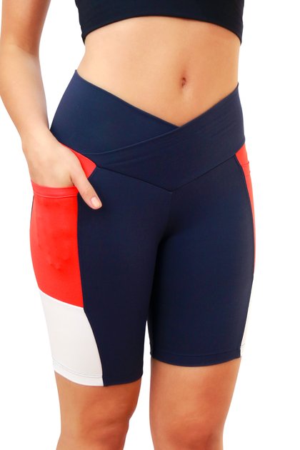 ber08001c bermuda supplex willow top model azul marinho laranja pitanga branco f