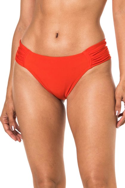 Body Thong com franzido - Preto - SENHORA