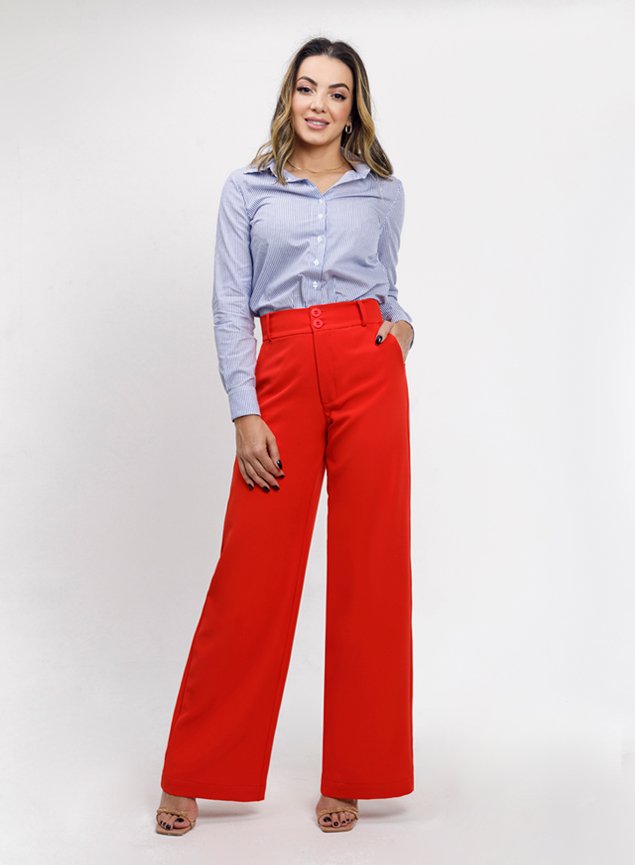 Pantalona com 2024 camisa social