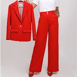 calca alfaiataria feminina pantalona vermelha yeda 250x250 2